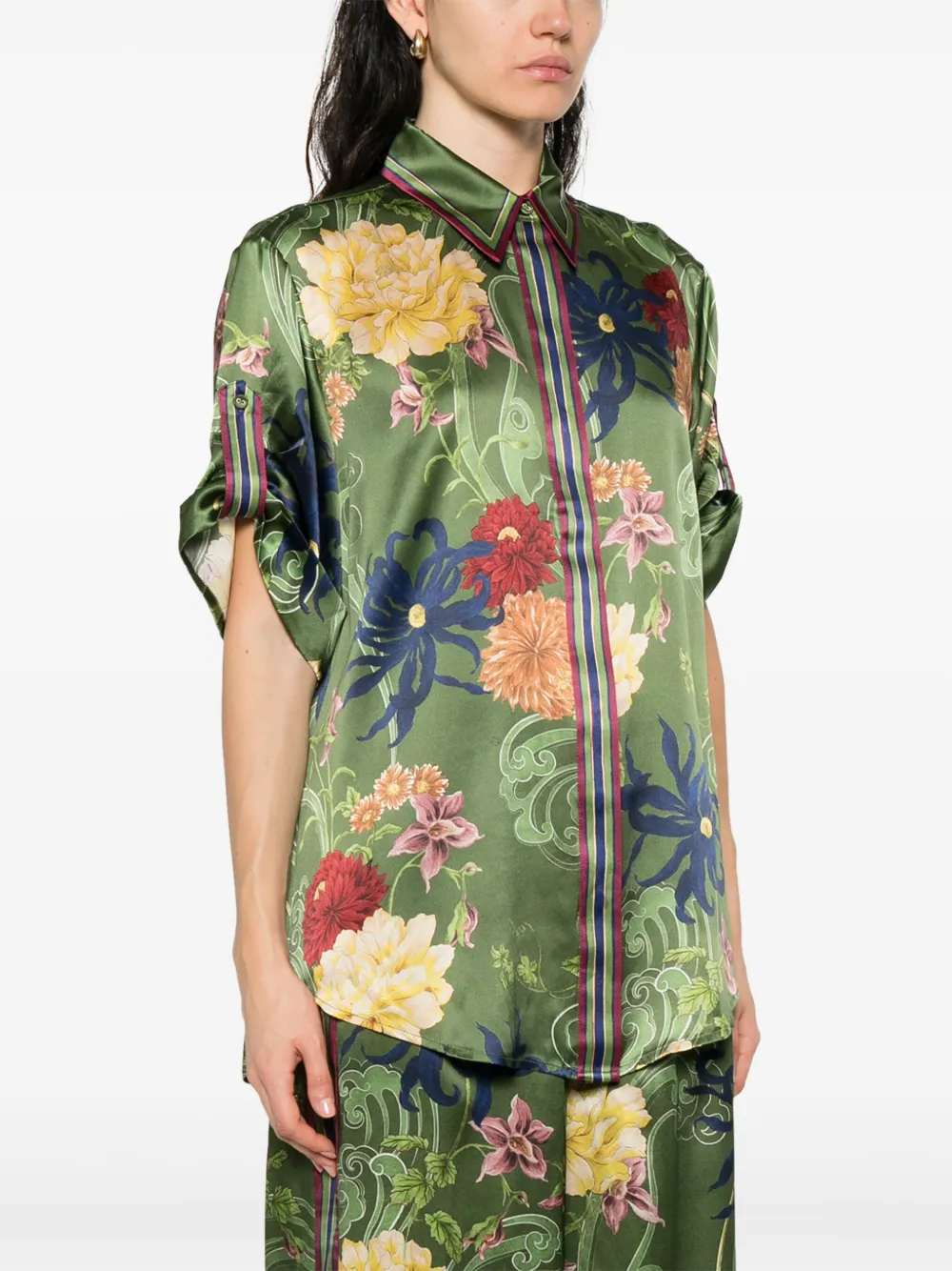 ALEMAIS Avery blouse Groen