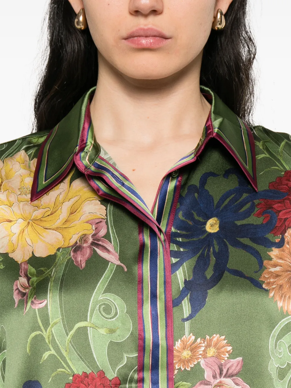 ALEMAIS Avery blouse Groen