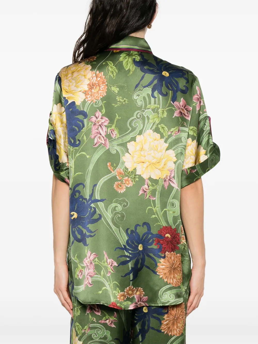 ALEMAIS Avery blouse Groen