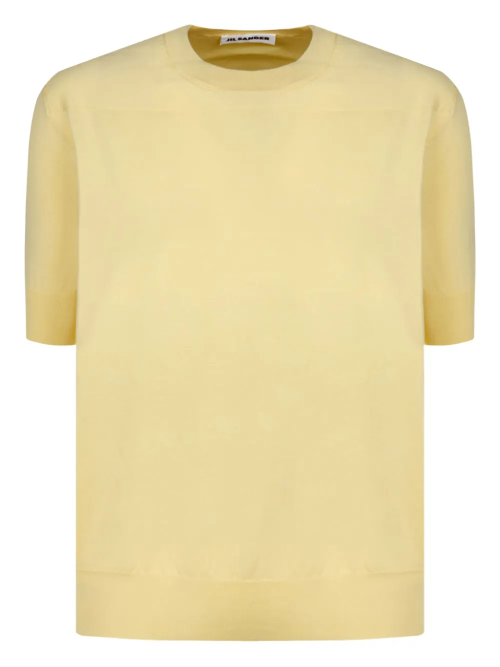 Jil Sander T-shirt in cotone - Giallo