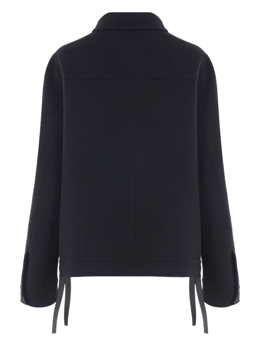 LOEWE Jack met knoopsluiting en meerdere zakken Zwart