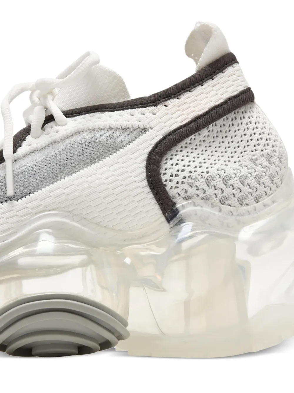 GROUNDS Moopie Jaws bubble-sole sneakers White