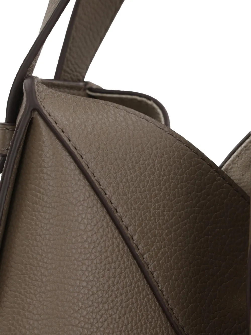 LOEWE Hammock shopper van kalfsleer met handgreep Bruin