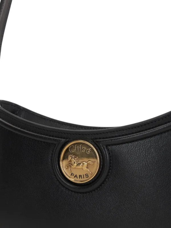 Chloe ショルダーバッグ ブラック レザー Chloe(クロエ) マーシー 