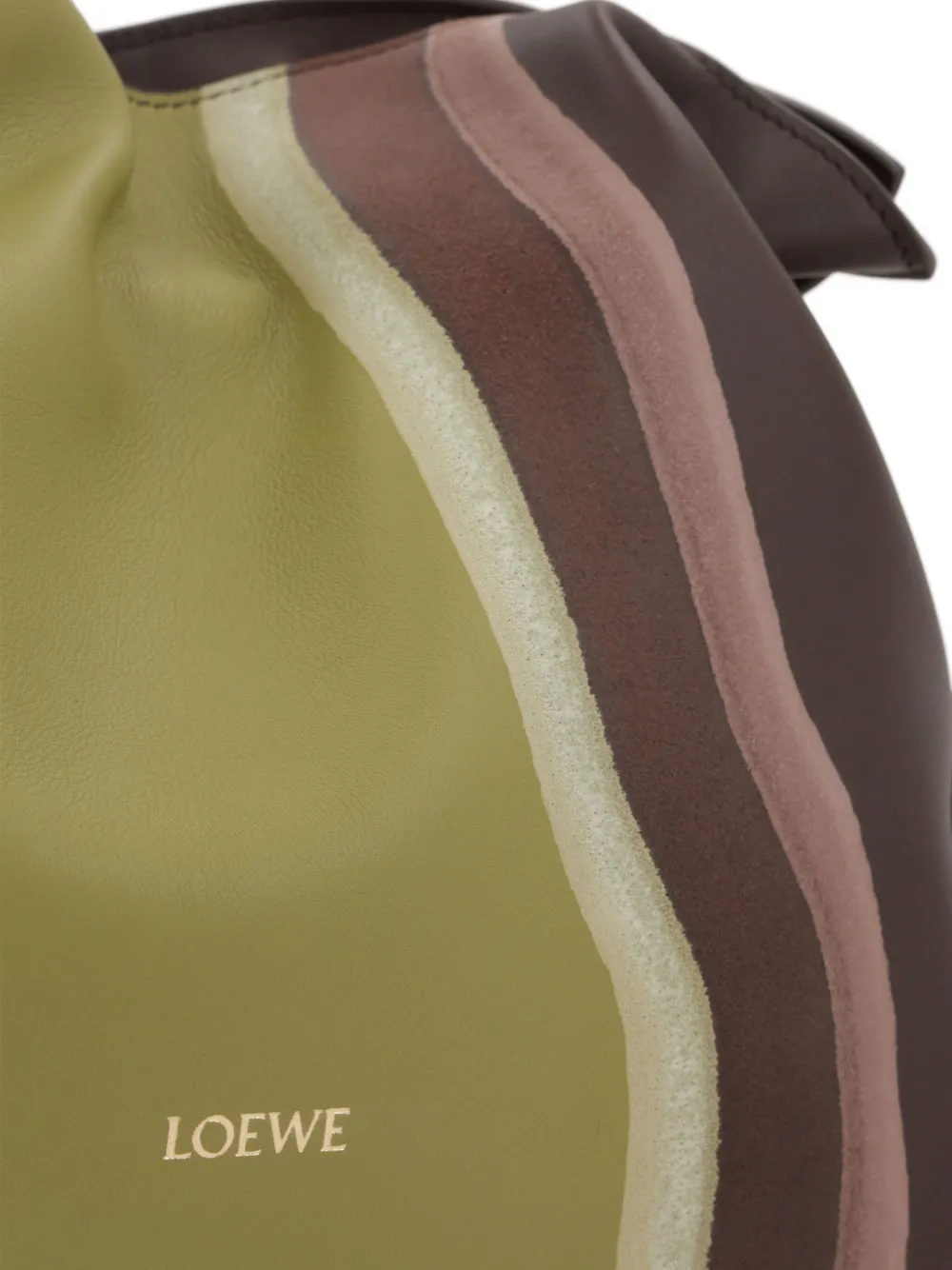LOEWE Leren schoudertas Bruin