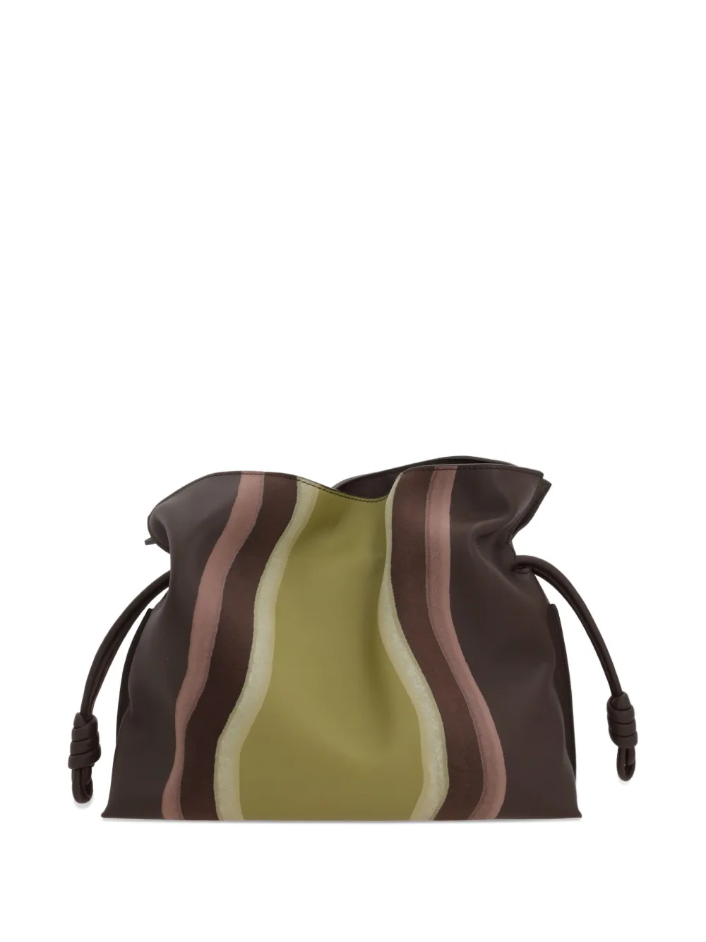 LOEWE Leren schoudertas Bruin