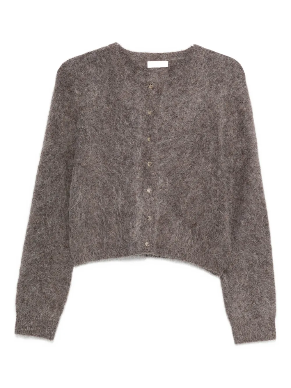 Soft Goat alpaca wool-blend buttoned cardigan - ブラウン Soft Goat alpaca wool-blend buttoned cardigan - ブラウン