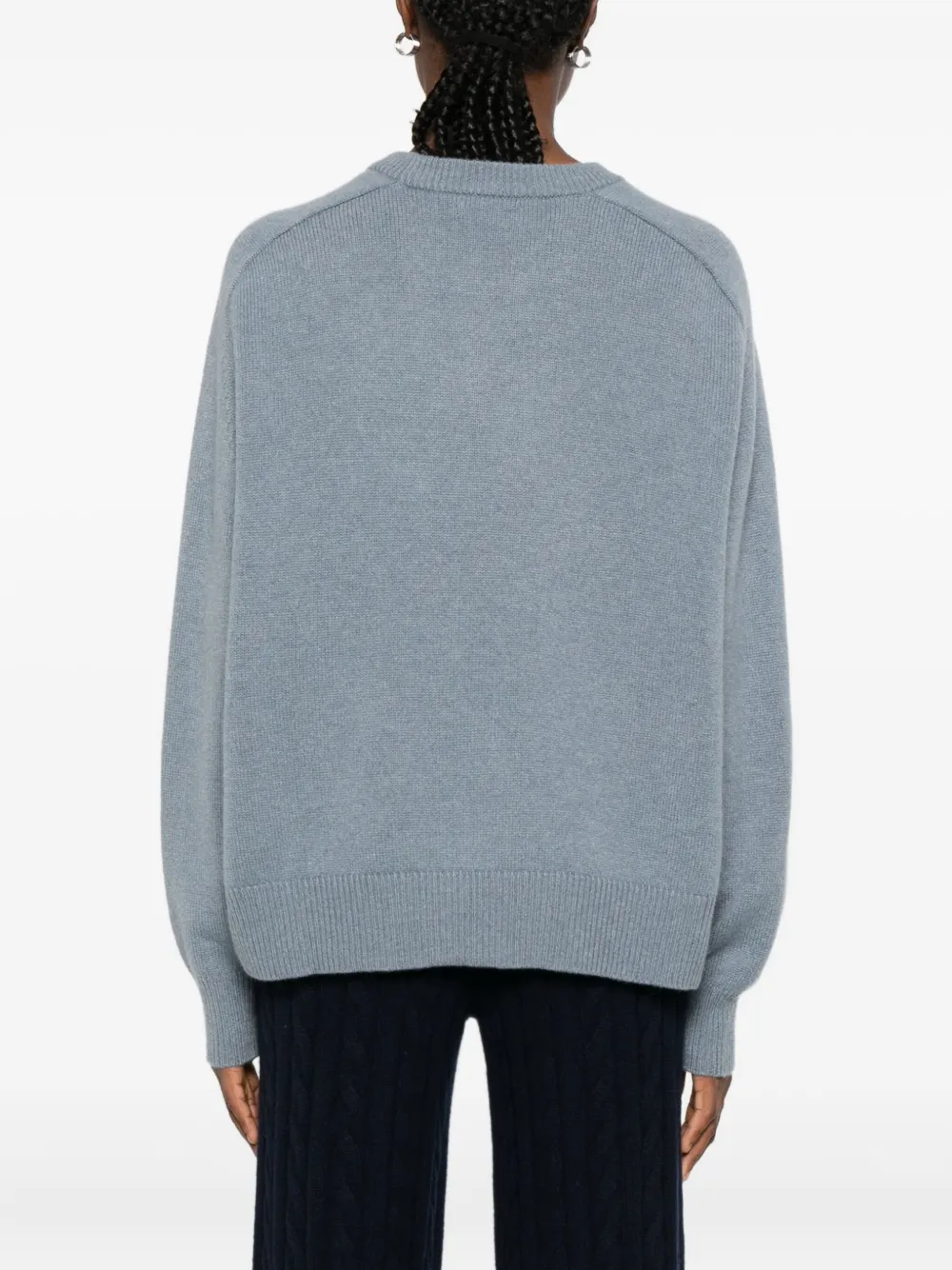 Boyfriend Knit Crew Neck