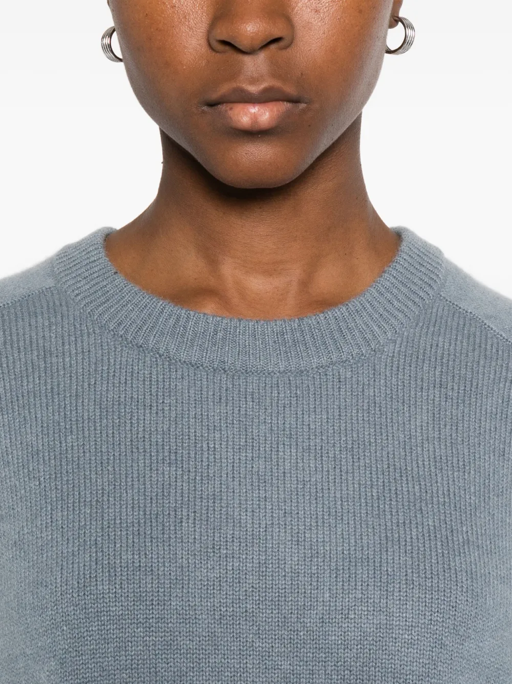 Boyfriend Knit Crew Neck