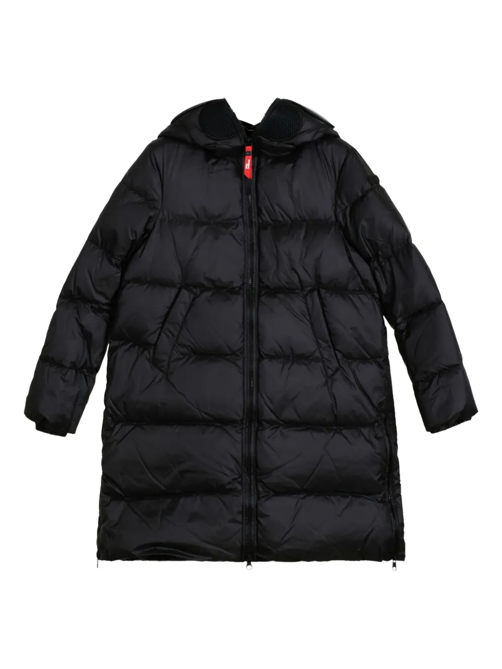 AI Riders On The Storm Piumino trapuntato con cappuccio - Nero