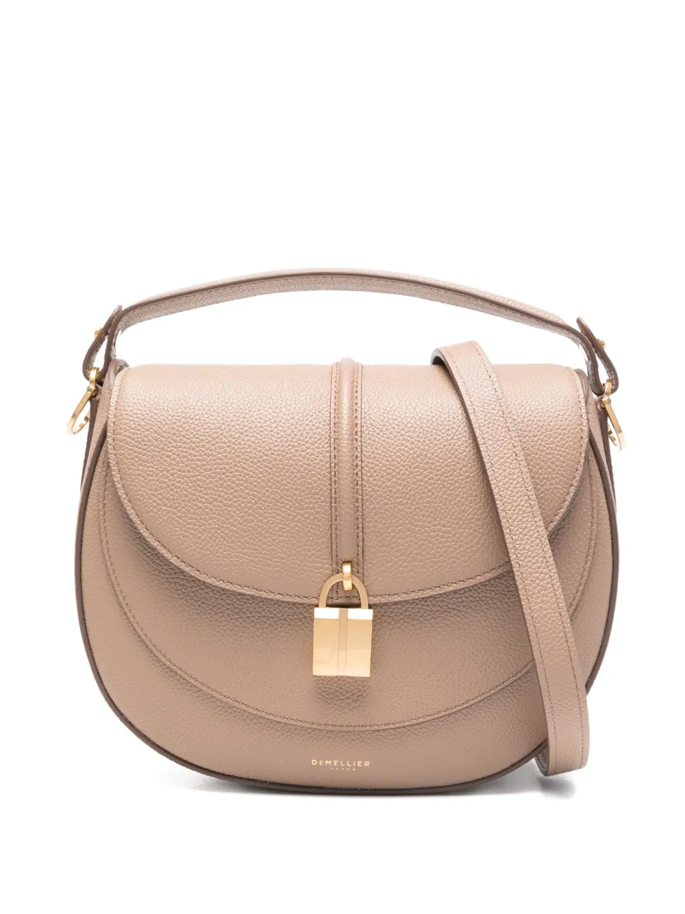 Demellier Lock-accent Saddle Bag