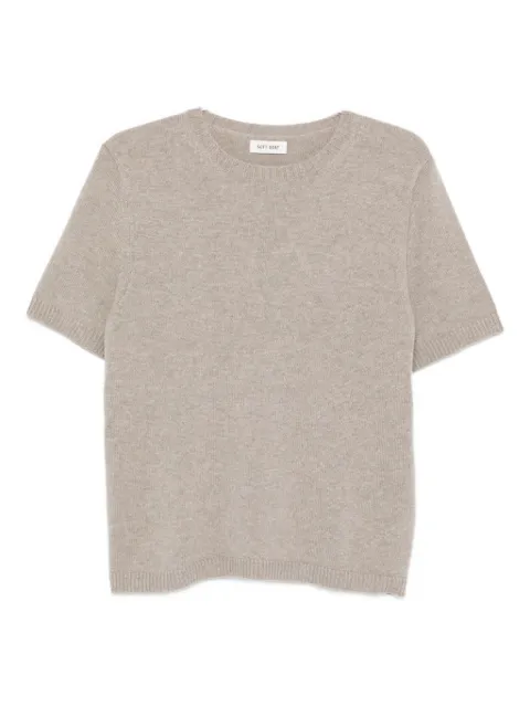Soft Goat crew-neck knit T-shirt