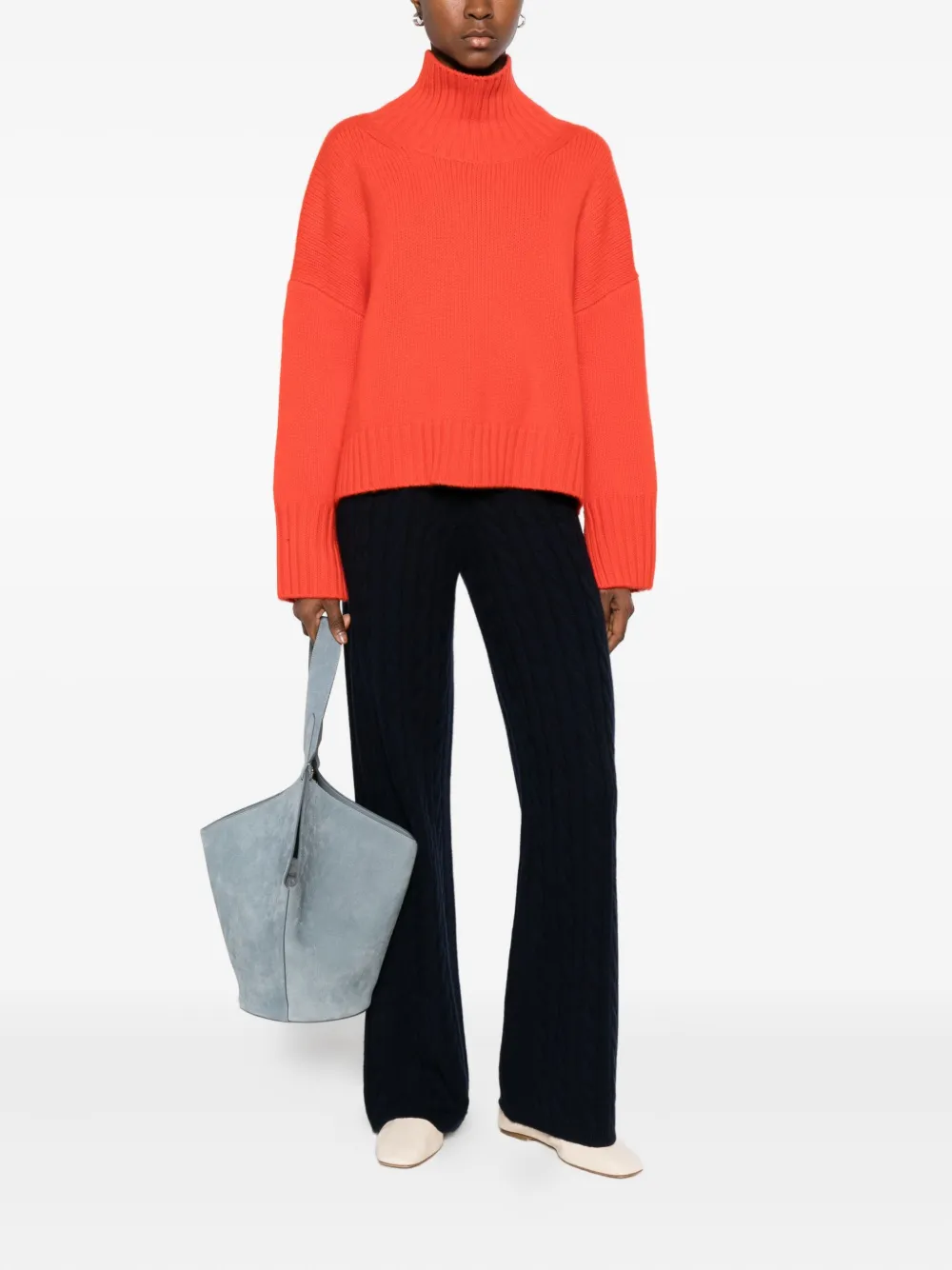 Soft Goat turtleneck sweater | Knitted Sweaters | Image 2