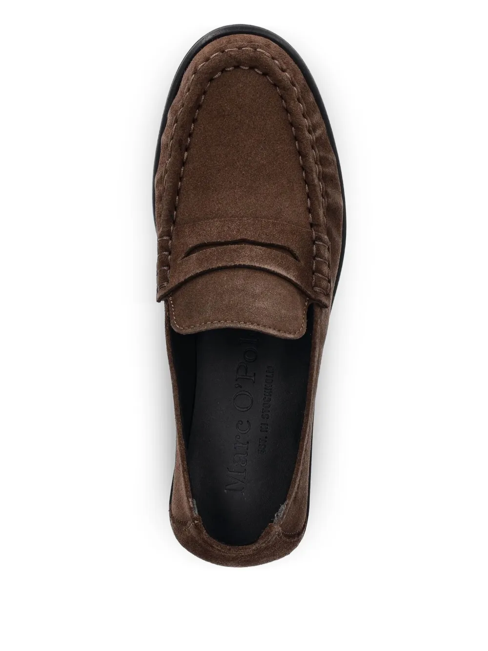 Marc O'Polo suede loafers Brown