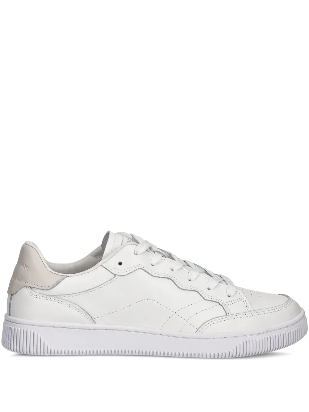 Marc O'Polo leather panelled trainers Pink