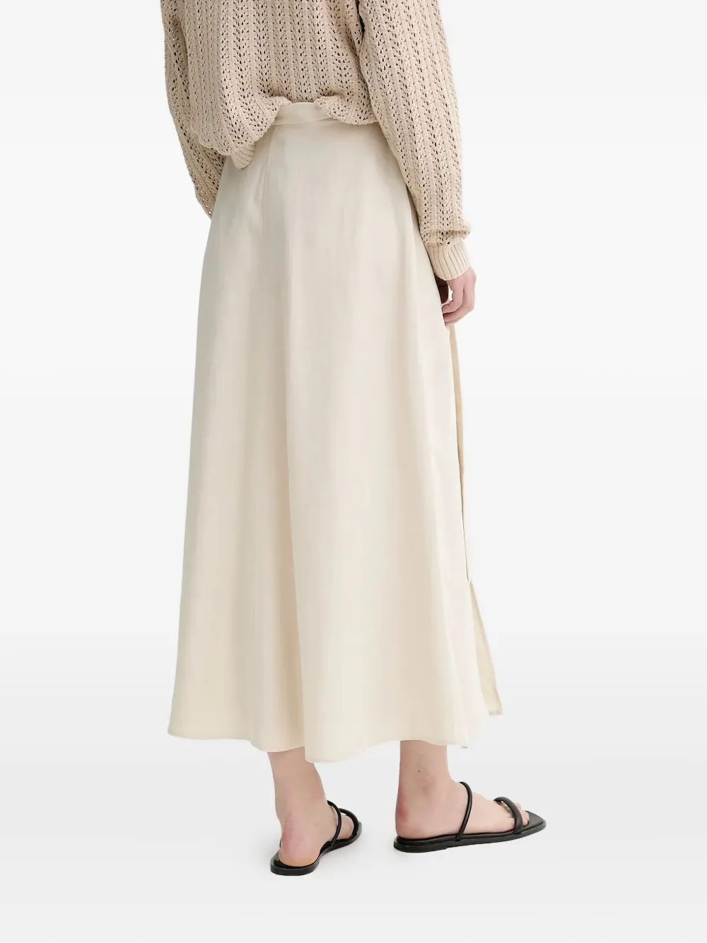 Marc O'Polo tie-fastening skirt - Beige