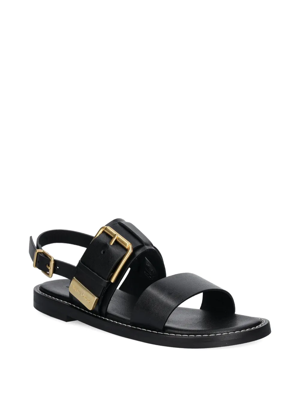 Marc O'Polo buckle-fastening leather sandals | Flat Sandals | Image 2