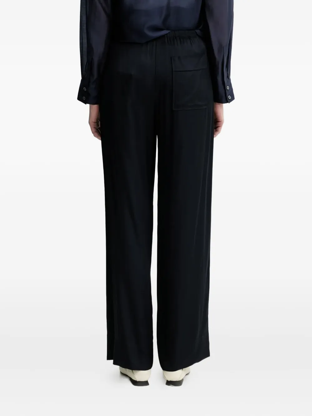 Marc O'Polo Broek met elastische taille - Blauw