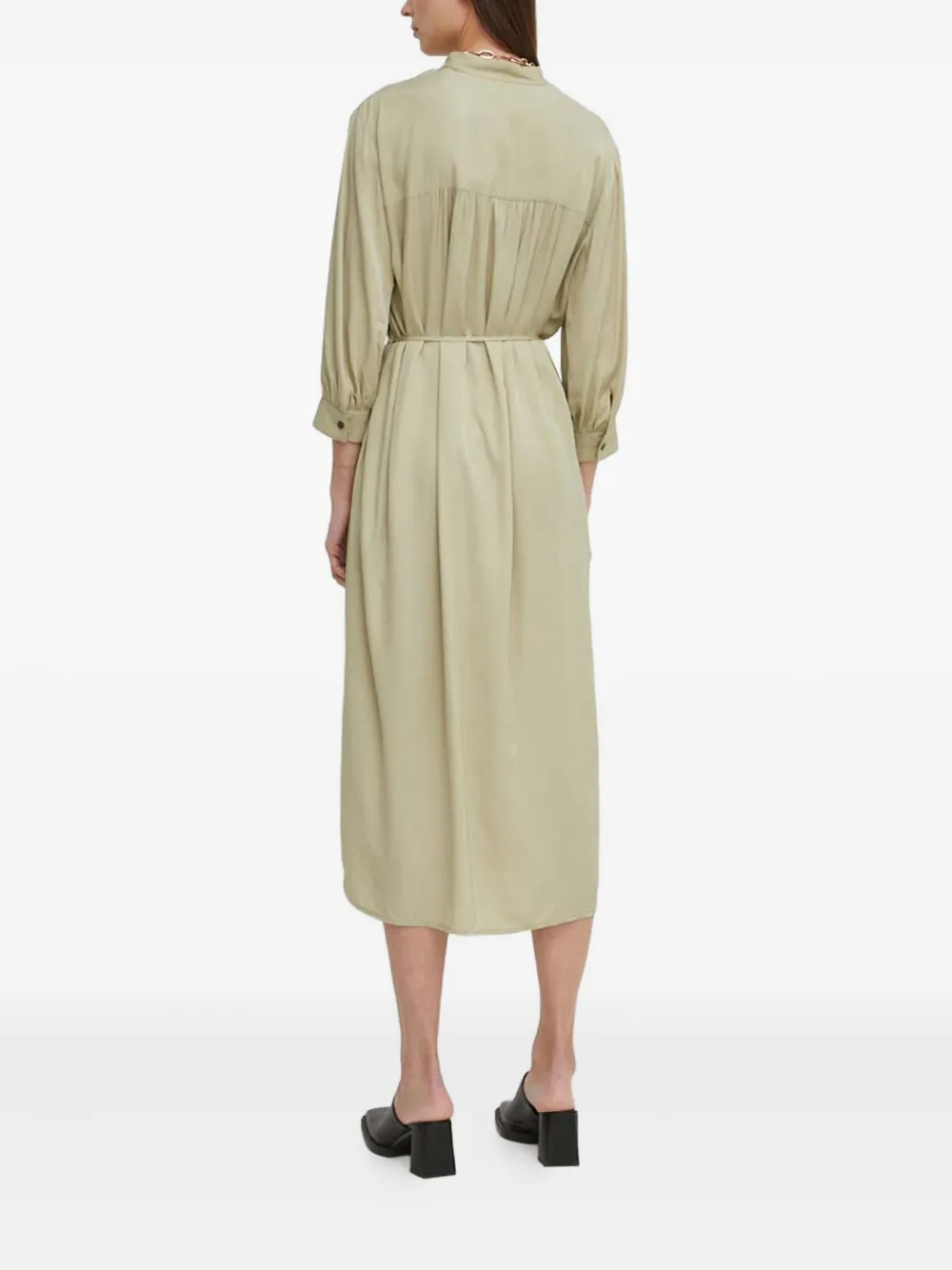 Marc O'Polo Blousejurk met ceintuur Groen