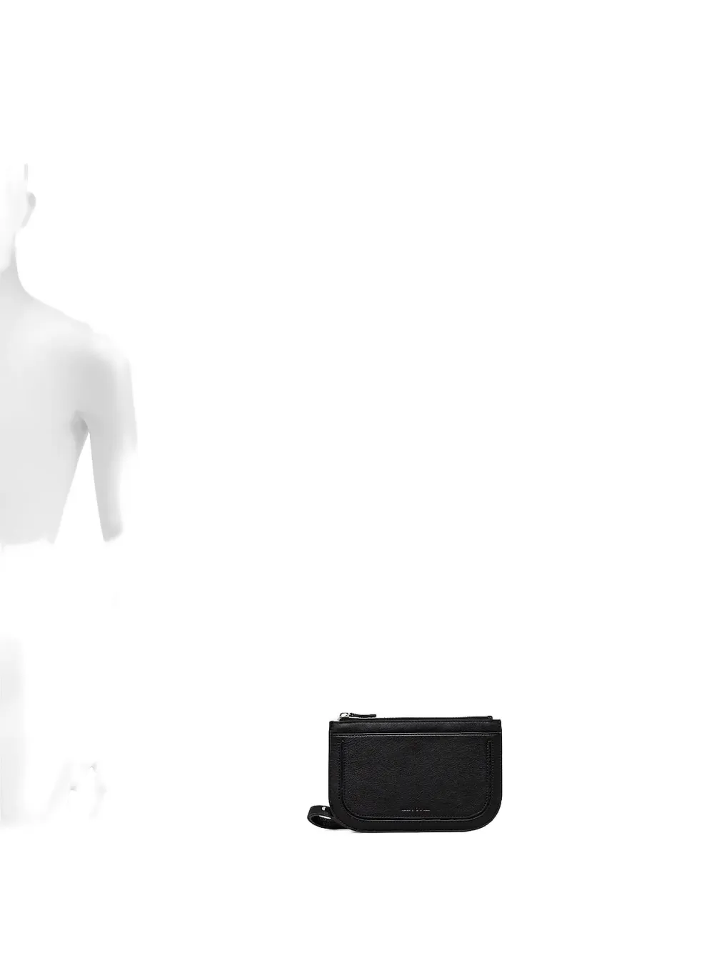 Marc O'Polo Crossbodytas met logo-reliëf Zwart