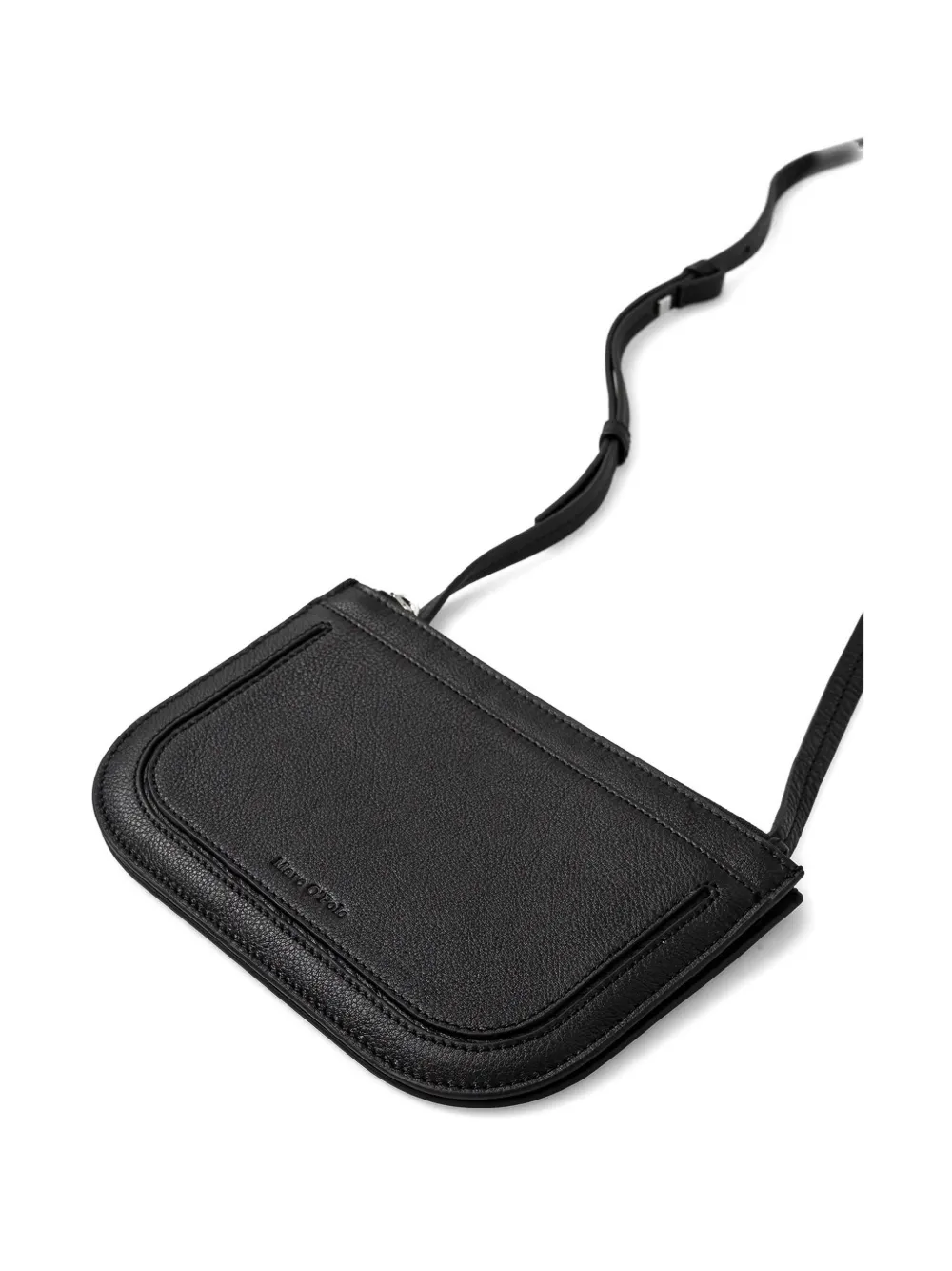 Marc O'Polo Crossbodytas met logo-reliëf Zwart
