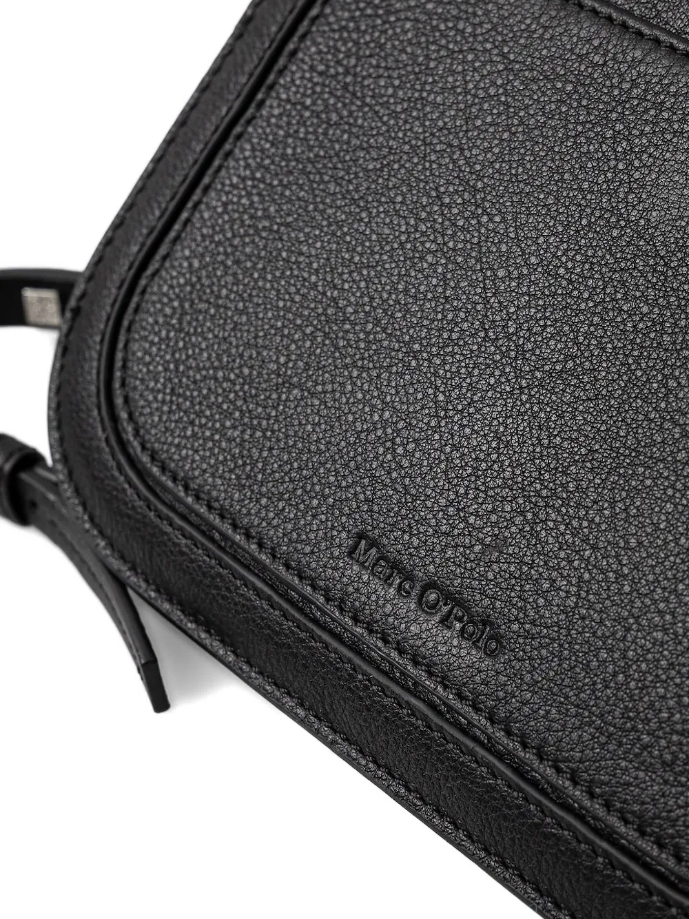 Marc O'Polo Crossbodytas met logo-reliëf Zwart