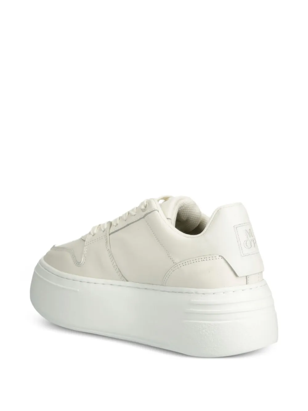 Marc O'Polo platform leather sneakers White