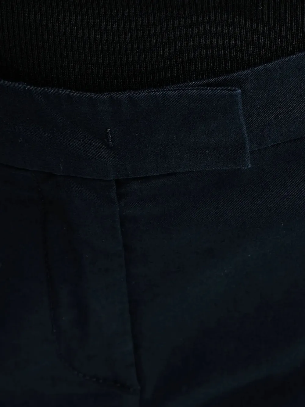 Marc O'Polo Straight broek met verborgen sluiting Blauw