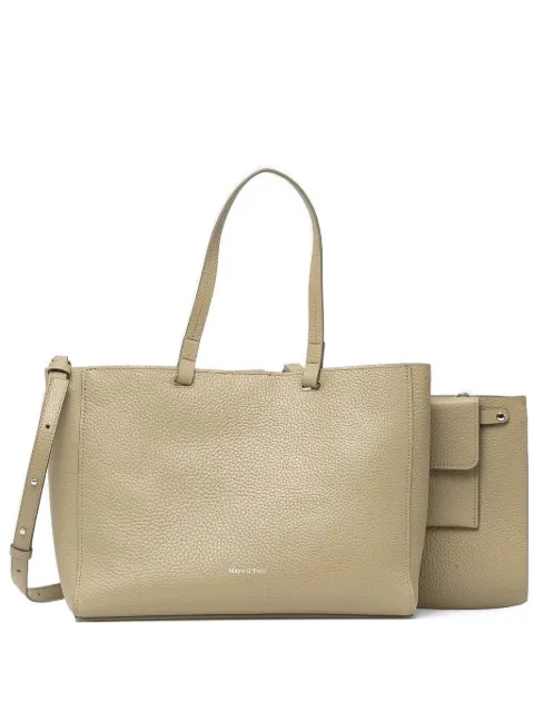 Marc O'Polo medium 3-in-1 Shopper leather tote bag