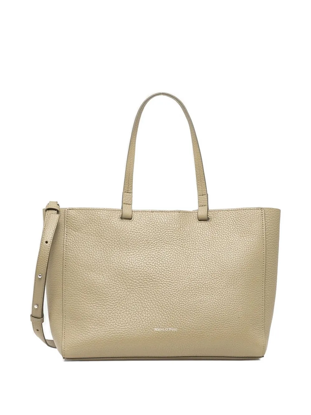 Marc O'Polo medium 3-in-1 Shopper leather tote bag Beige