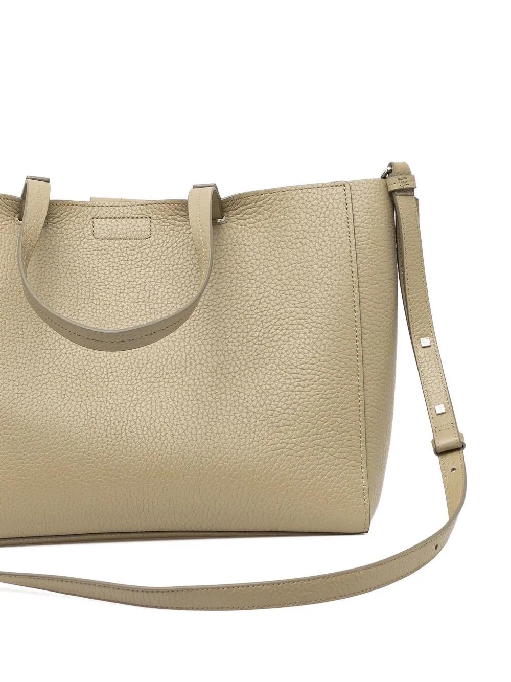 Marc O'Polo medium 3-in-1 Shopper leather tote bag Beige