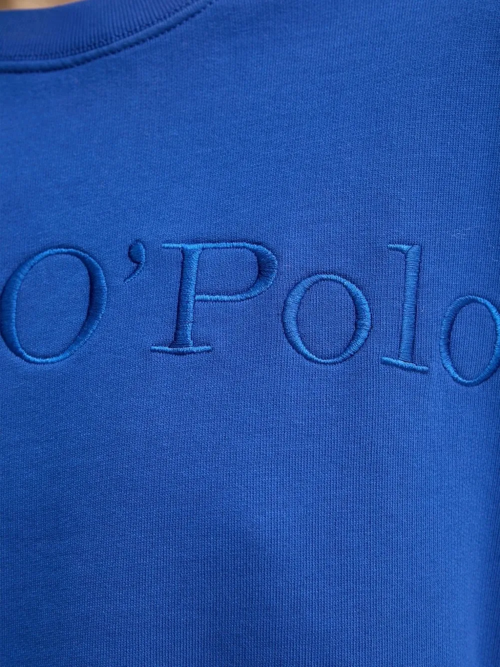 Marc O'Polo Sweater met ronde hals Blauw