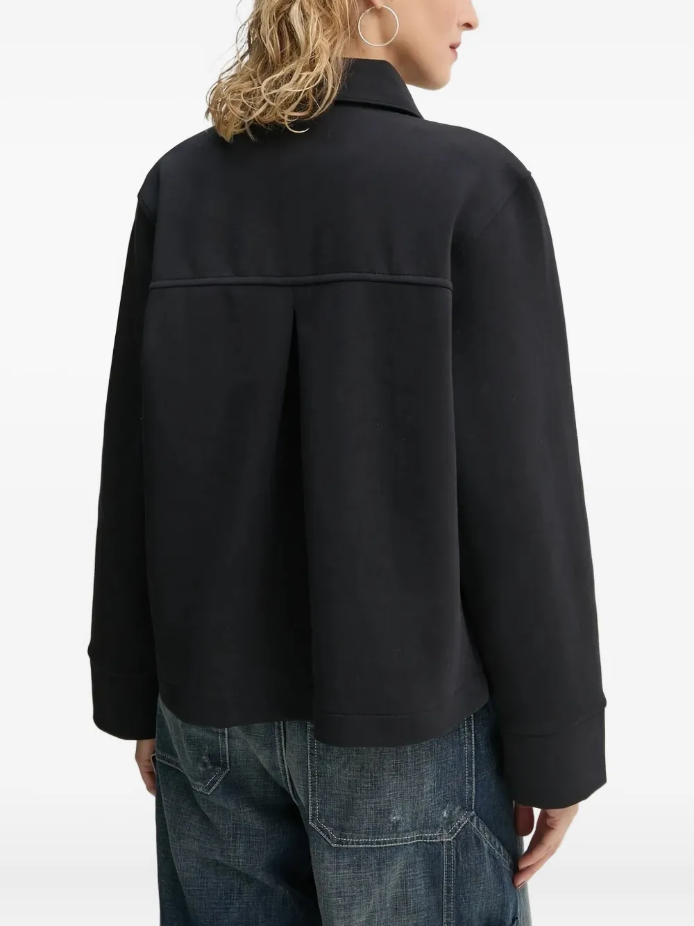 Marc O'polo Buttoned Patch-pocket Shirt In Blue