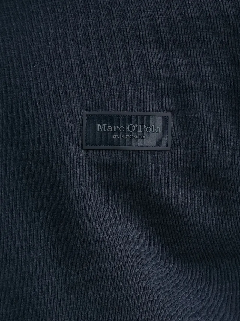 Marc O'Polo Sweater met logopatch Blauw