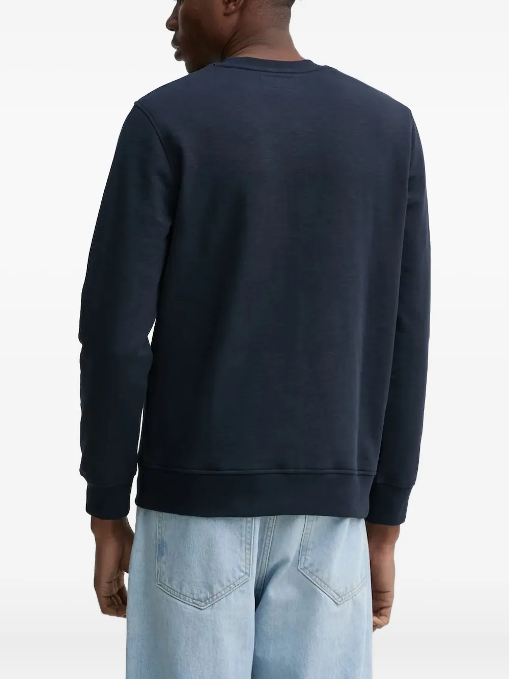 Marc O'Polo logo-patch sweatshirt - Blauw