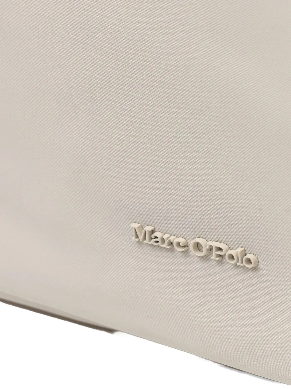Marc O'Polo zip-top logo-plaque tote bag Beige