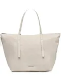 Marc O'Polo zip-top logo-plaque tote bag - Neutrals