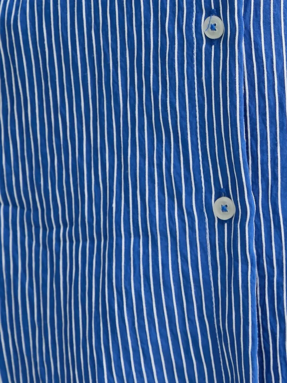 Marc O'polo Striped Button-down Shirt In Blue