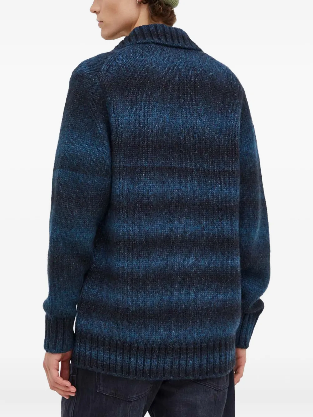 Marc O'polo Button Cardigan In Blue