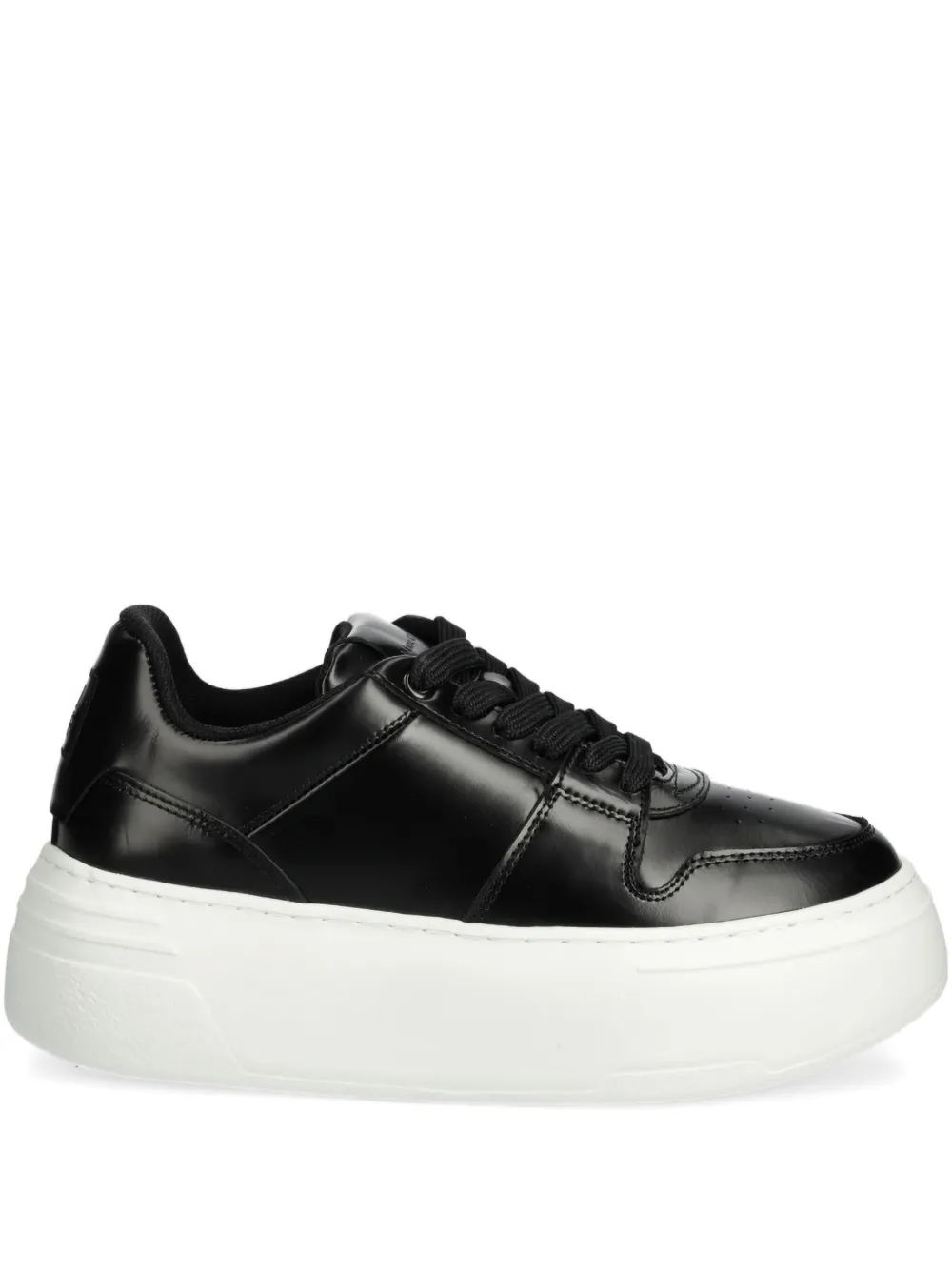 Marc O'Polo platform lace-up trainers Zwart