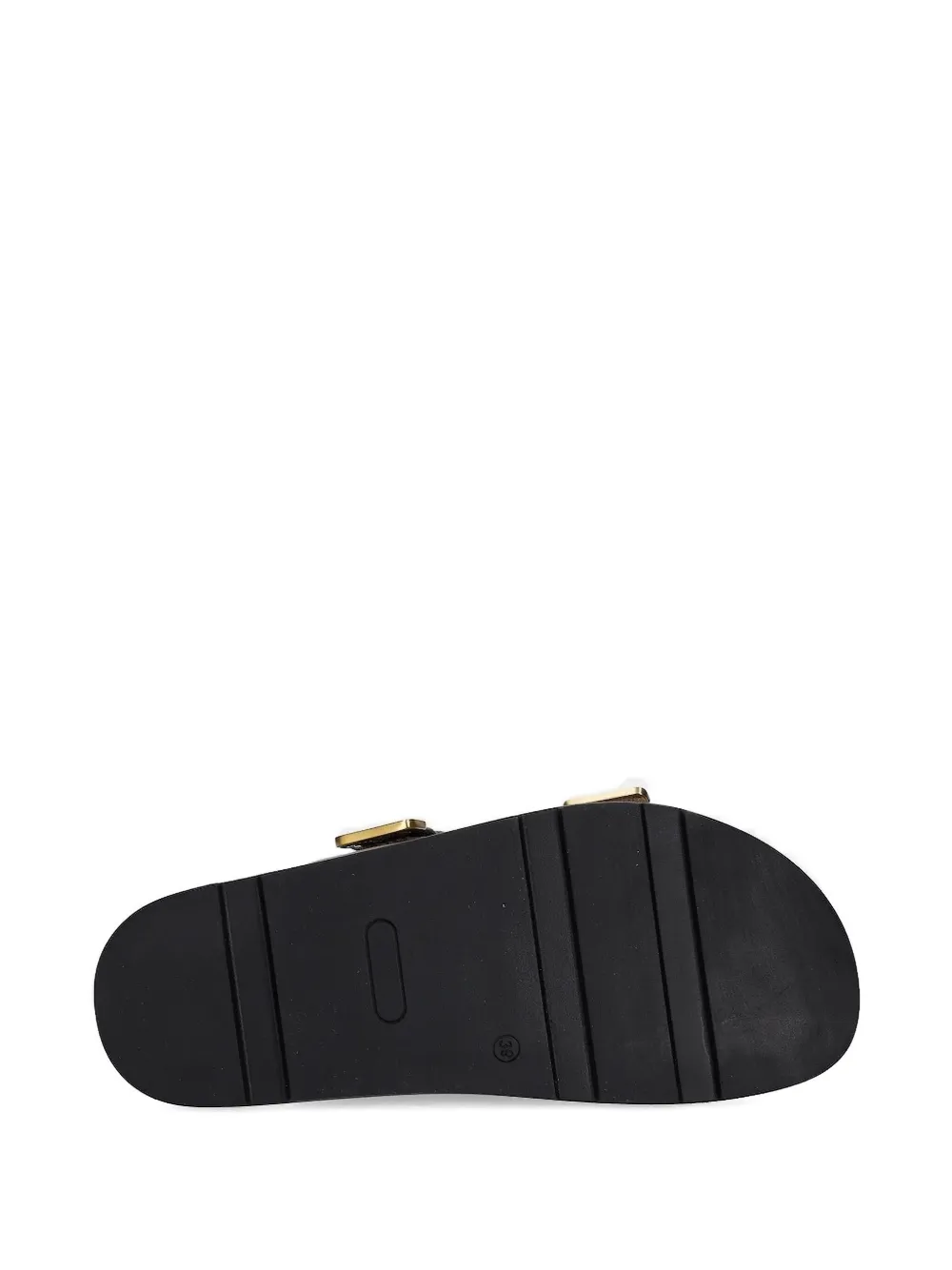 Marc O'polo Buckle Double-strap Sandals In Brown