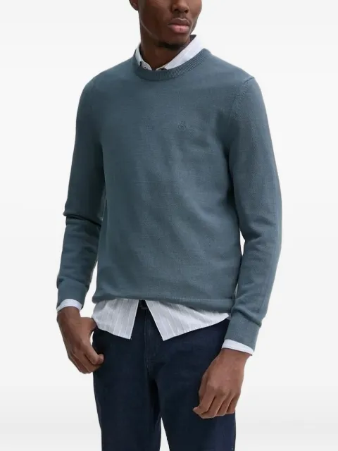 Marc O'Polo textured crew-neck sweater