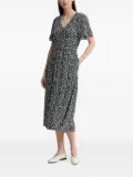 Marc O'Polo button-front print dress - Black