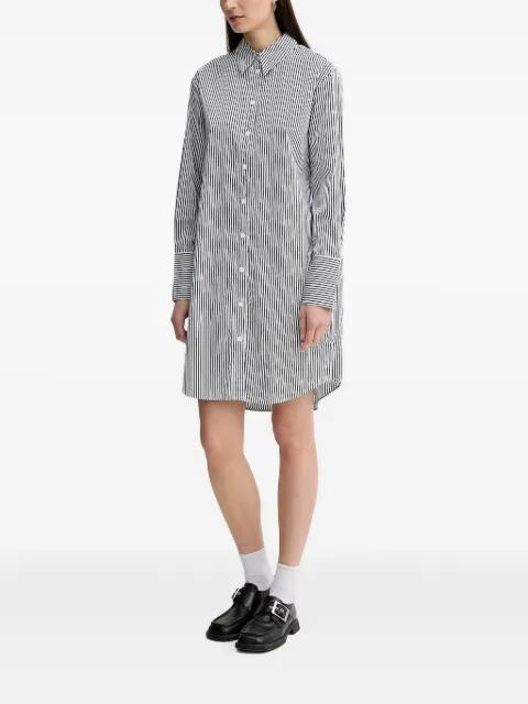 Marc O'Polo striped mini shirt dress