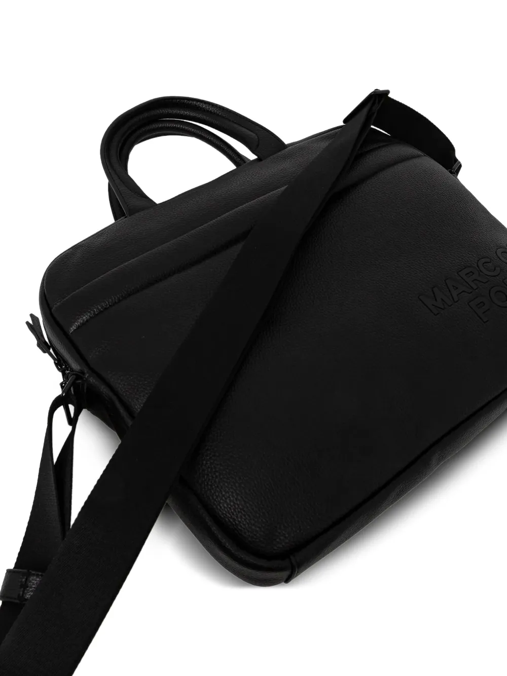 Marc O'Polo Laptoptas met logoplakkaat Zwart