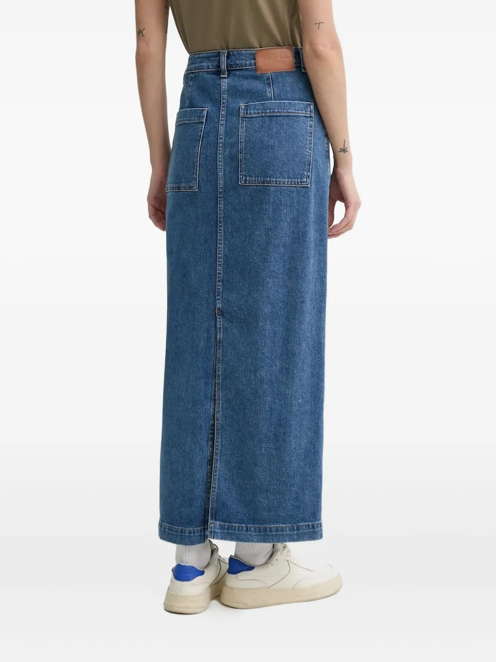 Marc O'Polo button-fastening denim maxi skirt | High-Waisted Skirts | Image 2