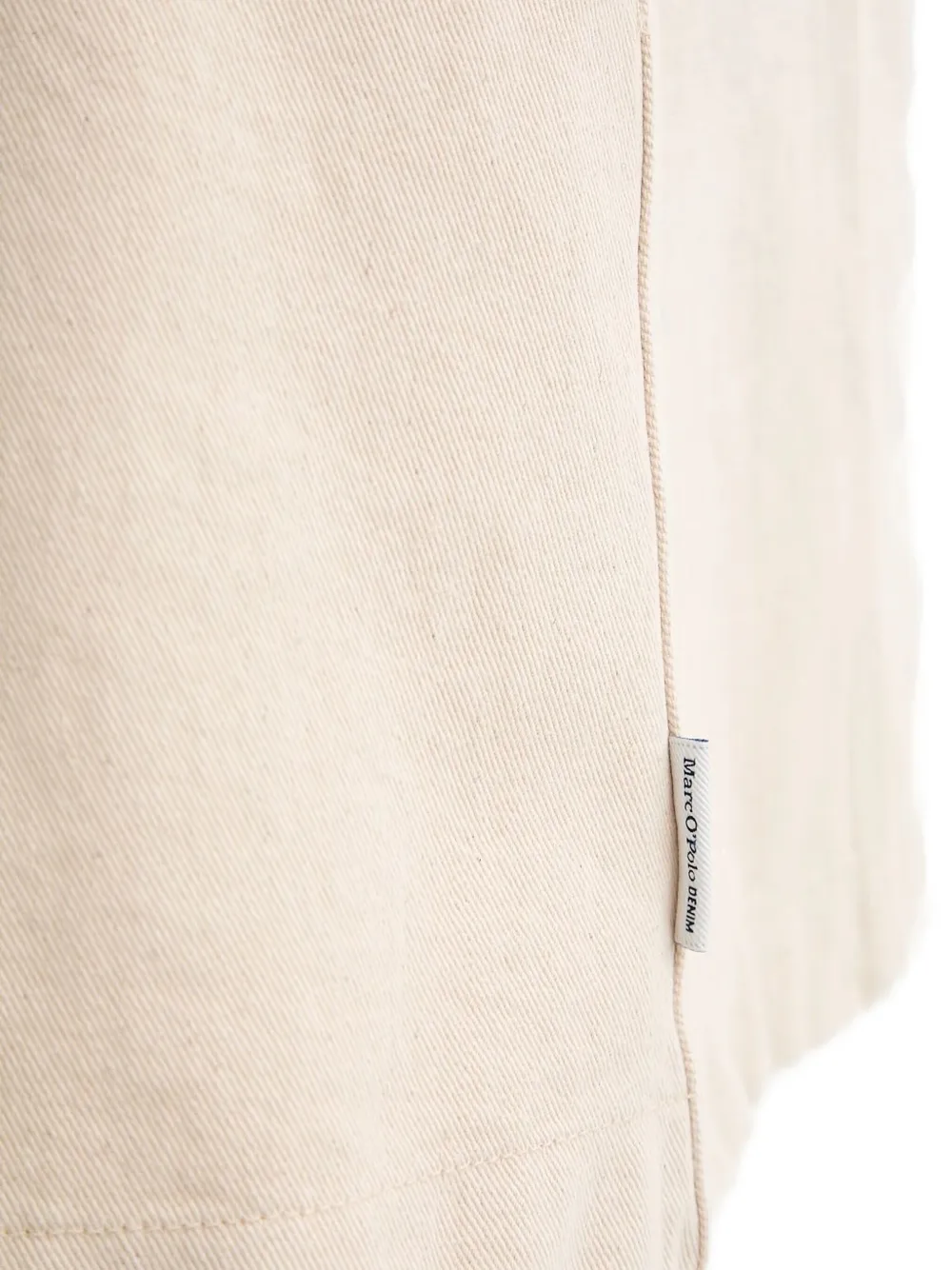 Marc O'Polo Mini-jurk met A-lijn en korte mouwen Beige
