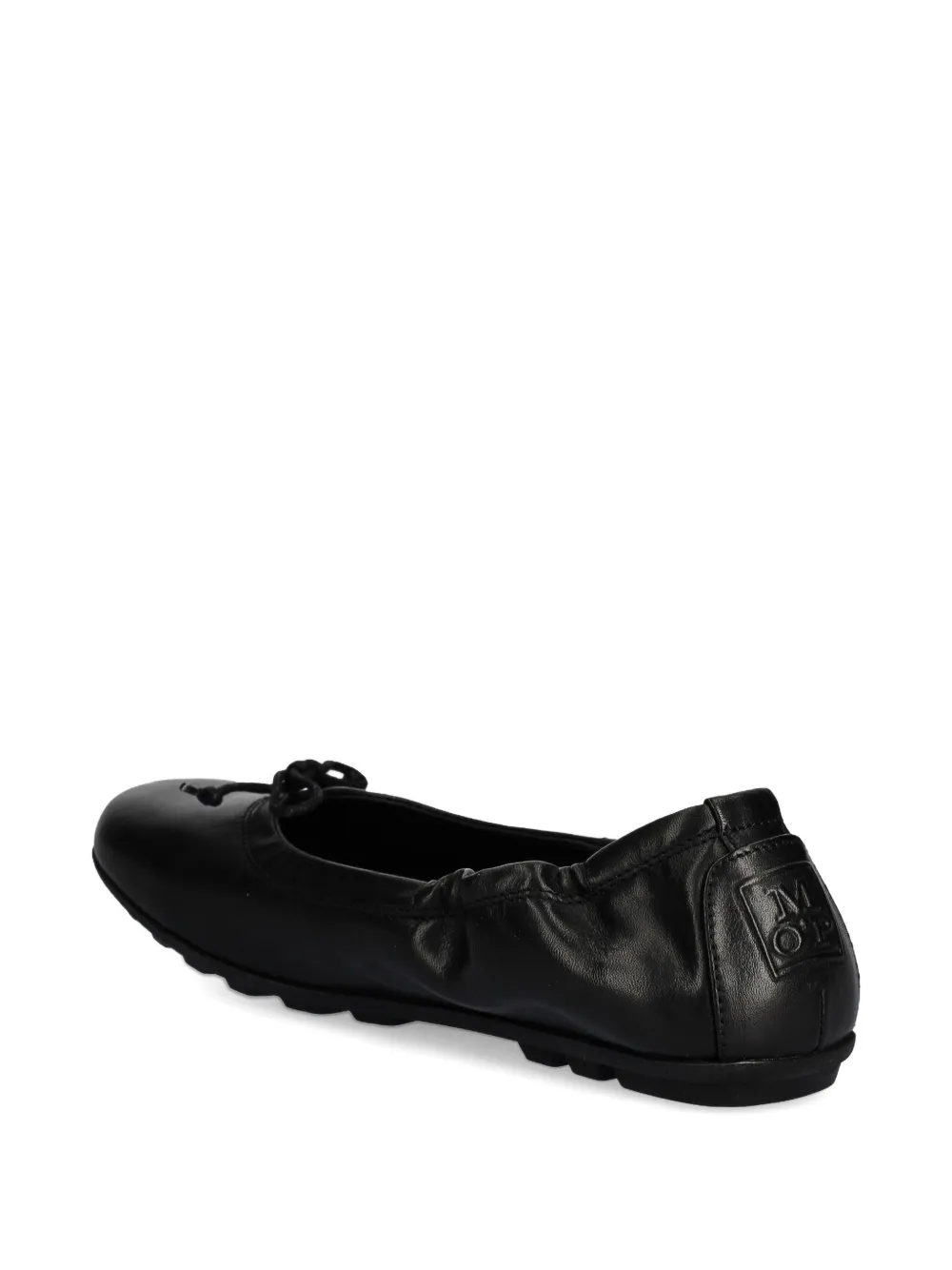 Marc O'polo Bow-detail Ballet Flats In Black