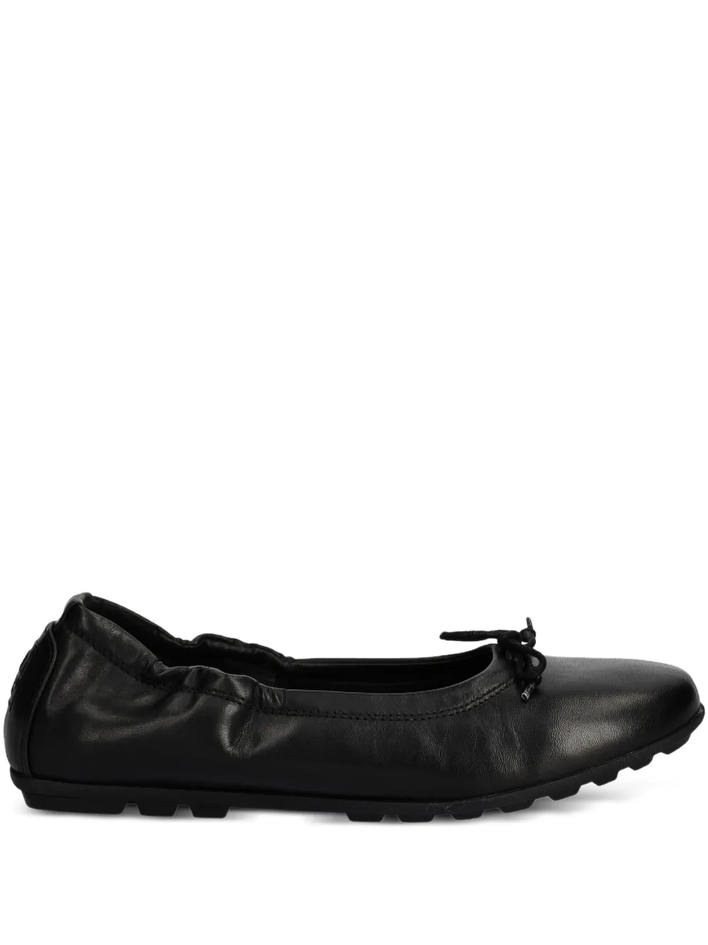 Marc O'Polo bow-detail ballet flats Zwart
