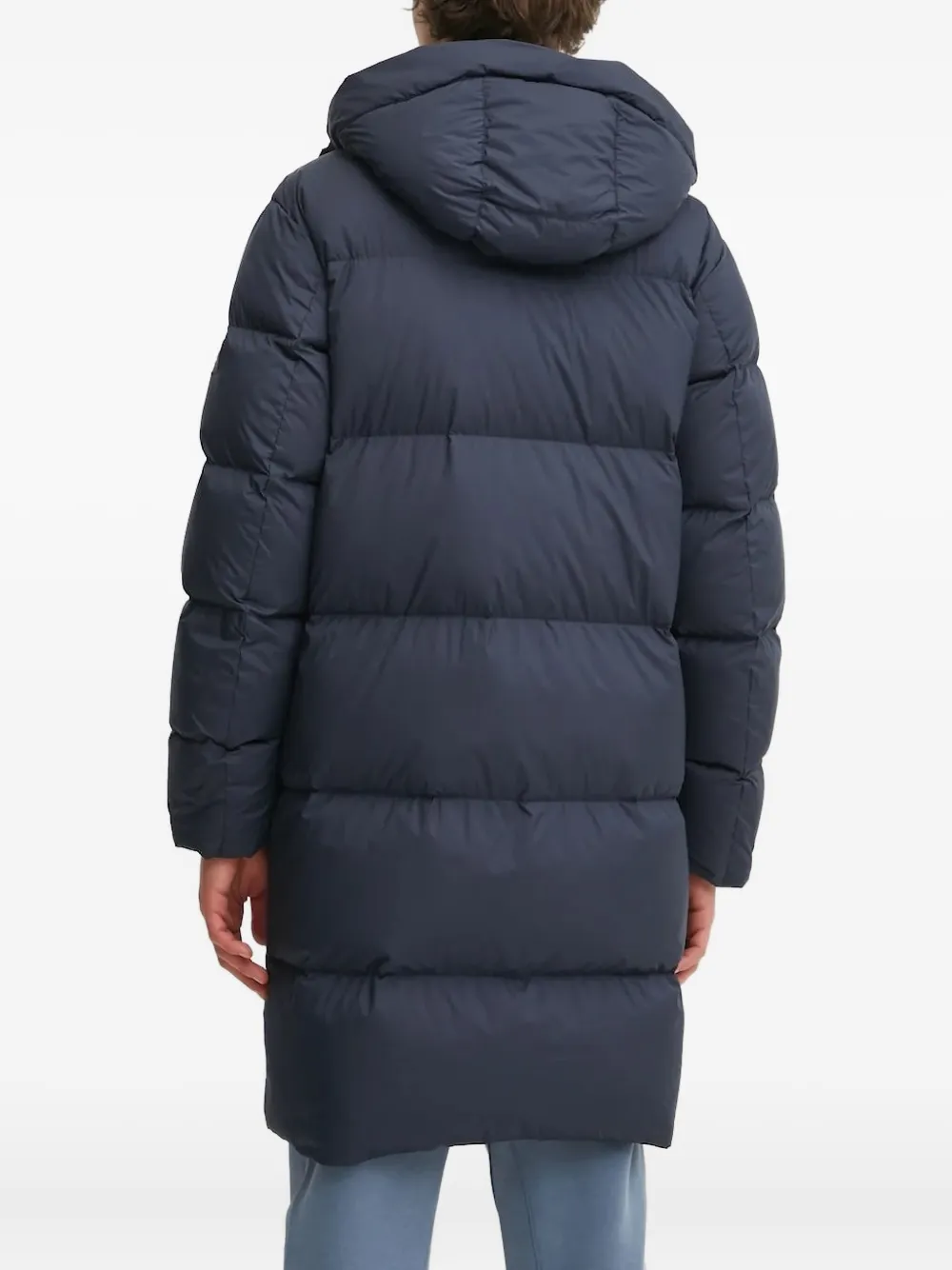Marc O'Polo Donsjack met capuchon Blauw